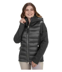 Best Veste d'équitation softshell bi-matière à capuche Celina Femme Vestes & Manteaux