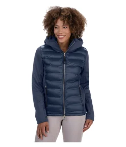 Discount Veste d'équitation softshell bi-matière à capuche Celina Femme Vestes & Manteaux
