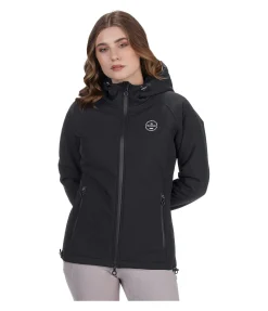 Veste d'équitation softshell à capuche Lara II Femme Vestes & Manteaux