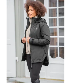Clearance Veste d'équitation technique à capuche Gretha Femme Vestes & Manteaux