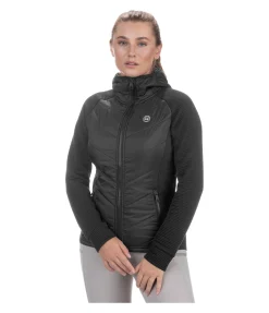Clearance Veste stretch bi-matière à capuche Lene Femme Vestes & Manteaux